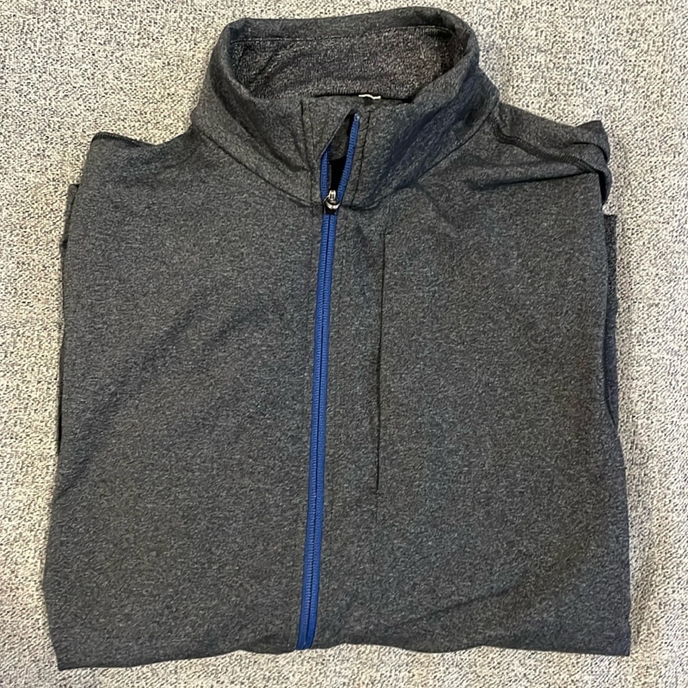 Men’s Grey Zip Up Jacket